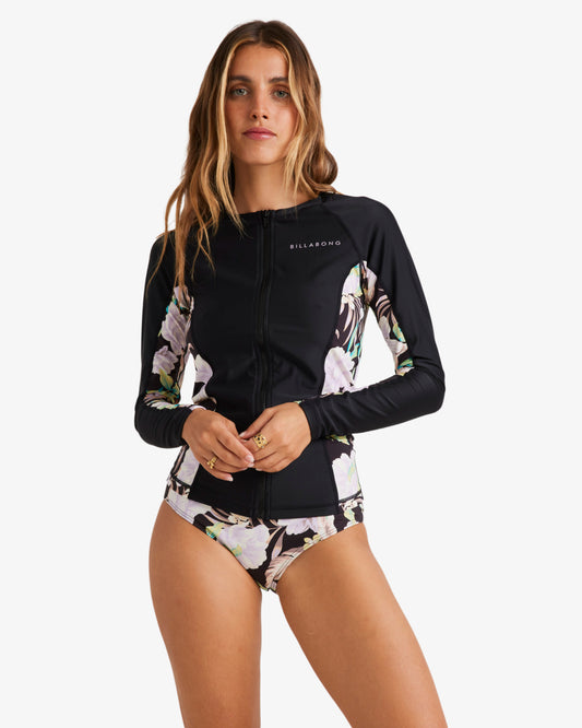 Womens Shadow Tropic Off Shore Rash Vest - Billabong Malaysia