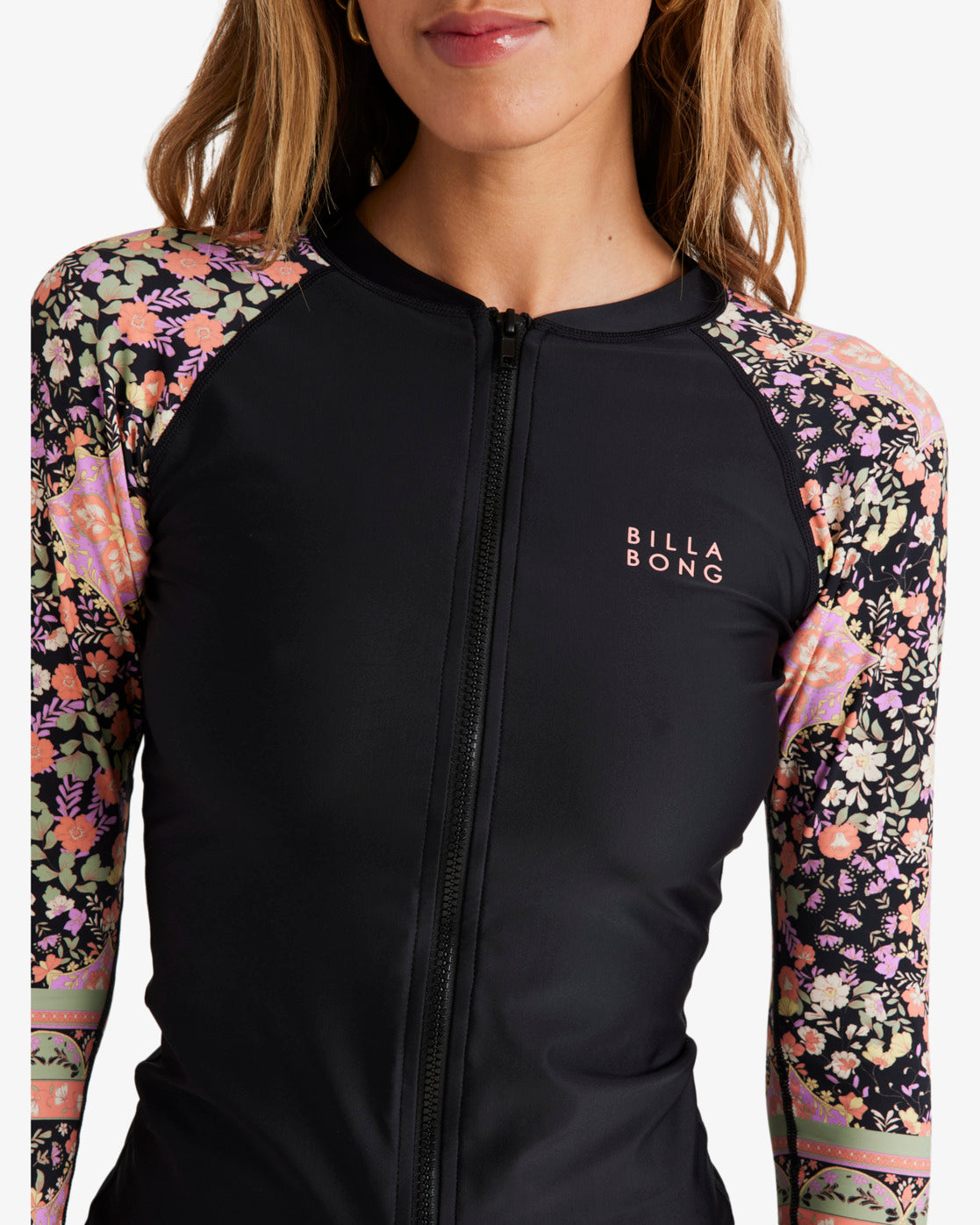 Womens Sunrise Coast Pipa Rash Vest - Billabong Malaysia