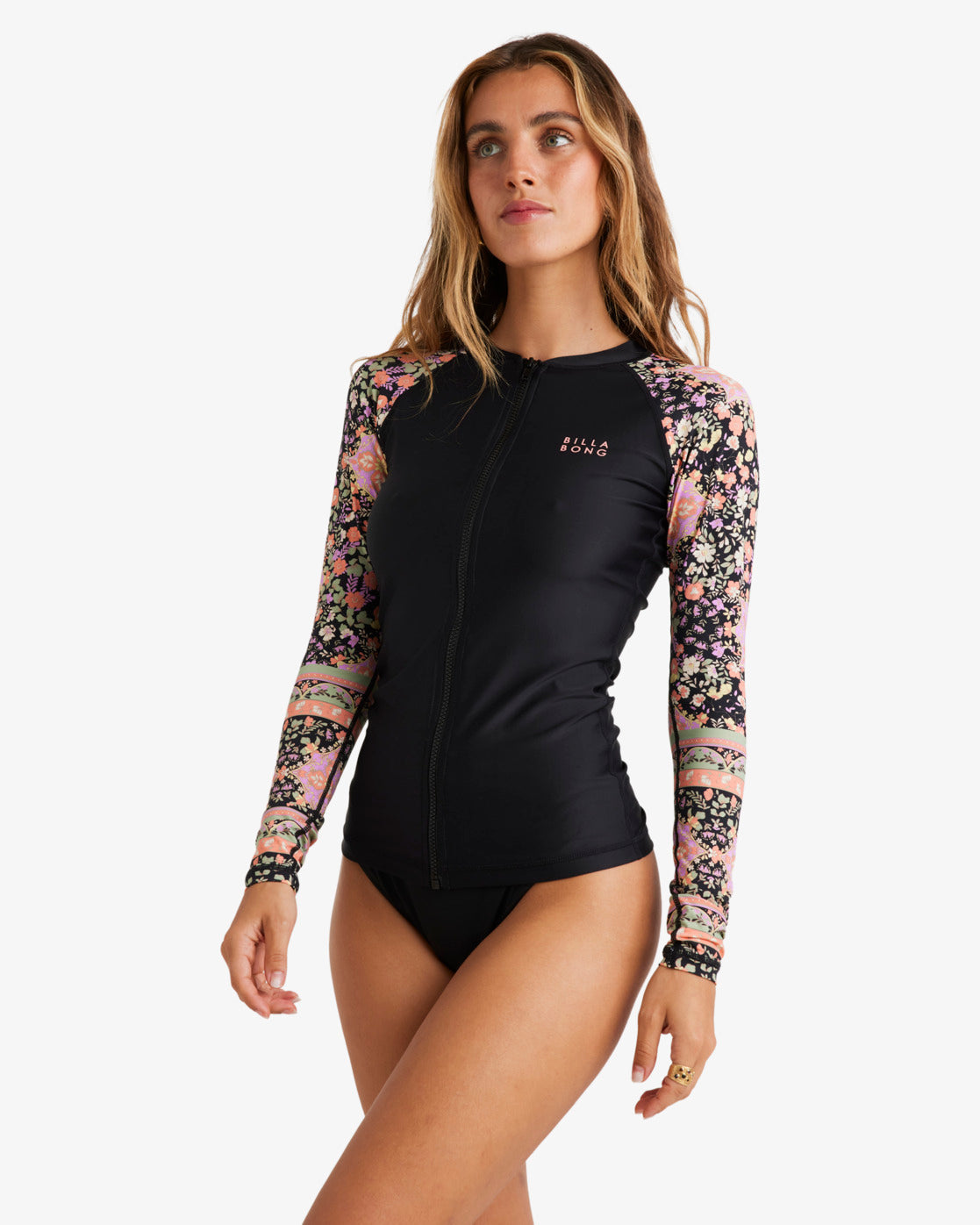 Womens Sunrise Coast Pipa Rash Vest - Billabong Malaysia