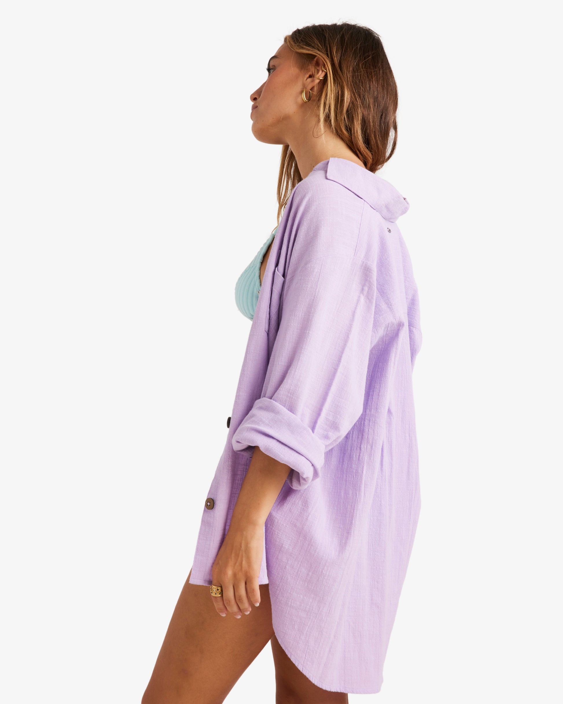 Womens Soft Swell Long Sleeve Shirt - Billabong Malaysia