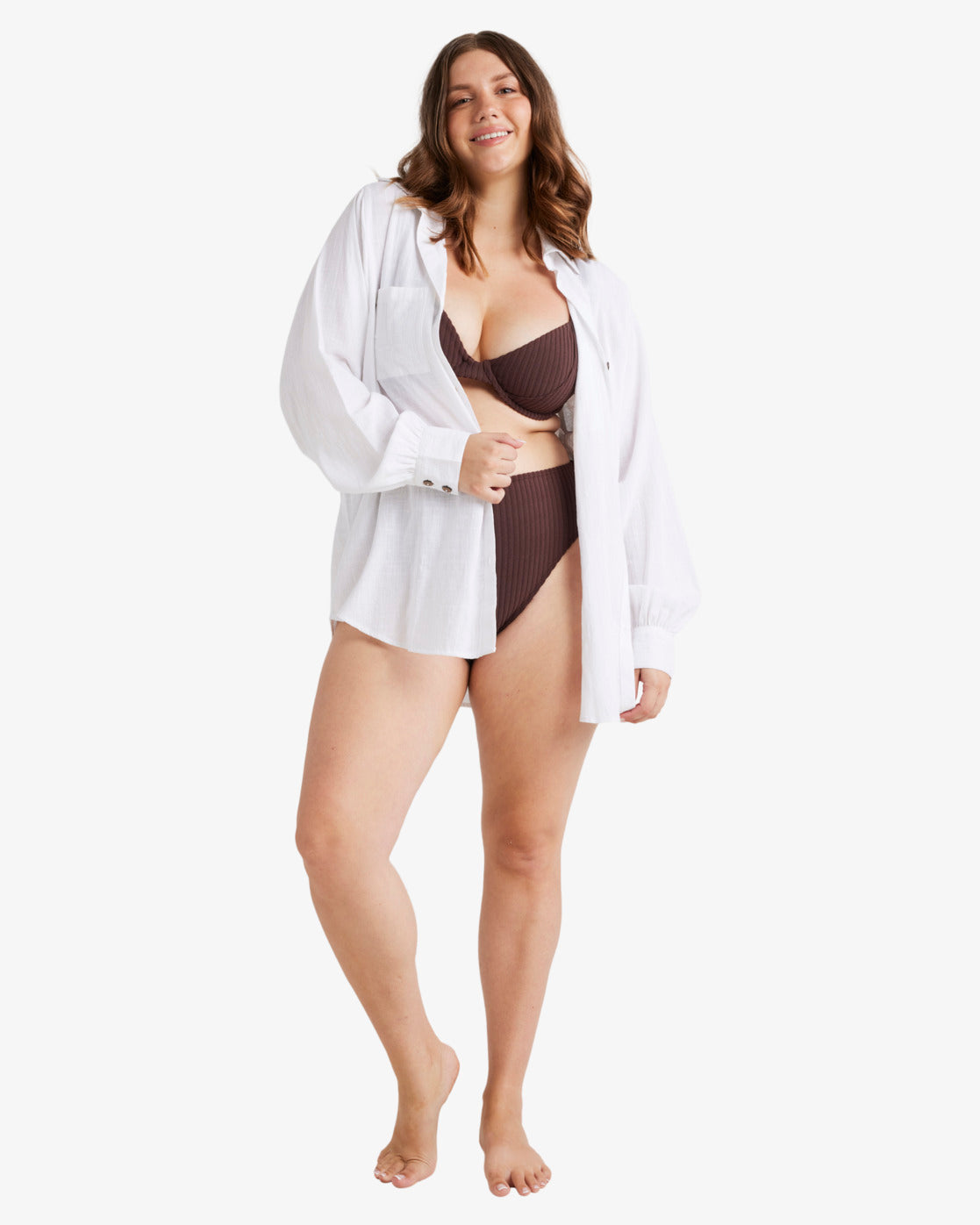 Womens Soft Swell Long Sleeve Shirt - Billabong Malaysia