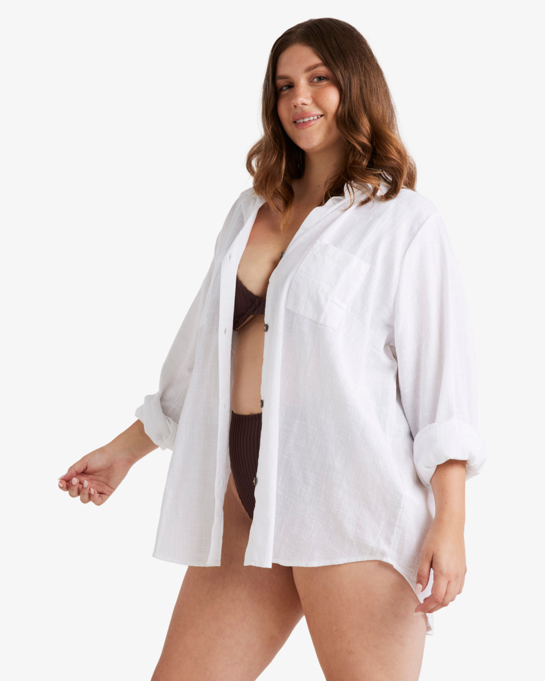 Womens Soft Swell Long Sleeve Shirt - Billabong Malaysia