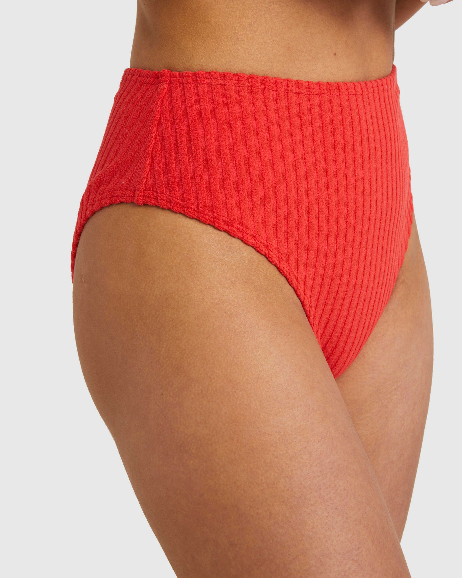 Womens Terry Rib Hi Maui High Waist Bikini Bottoms - Billabong Malaysia