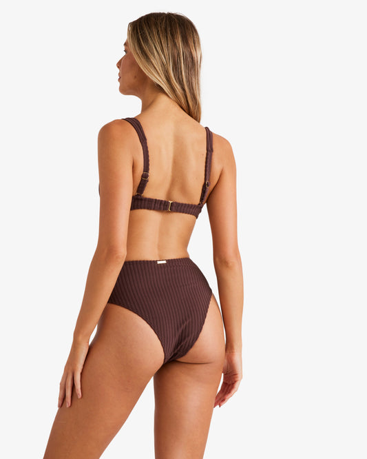 Womens Terry Rib Hi Maui Bikini Bottom - Billabong Malaysia