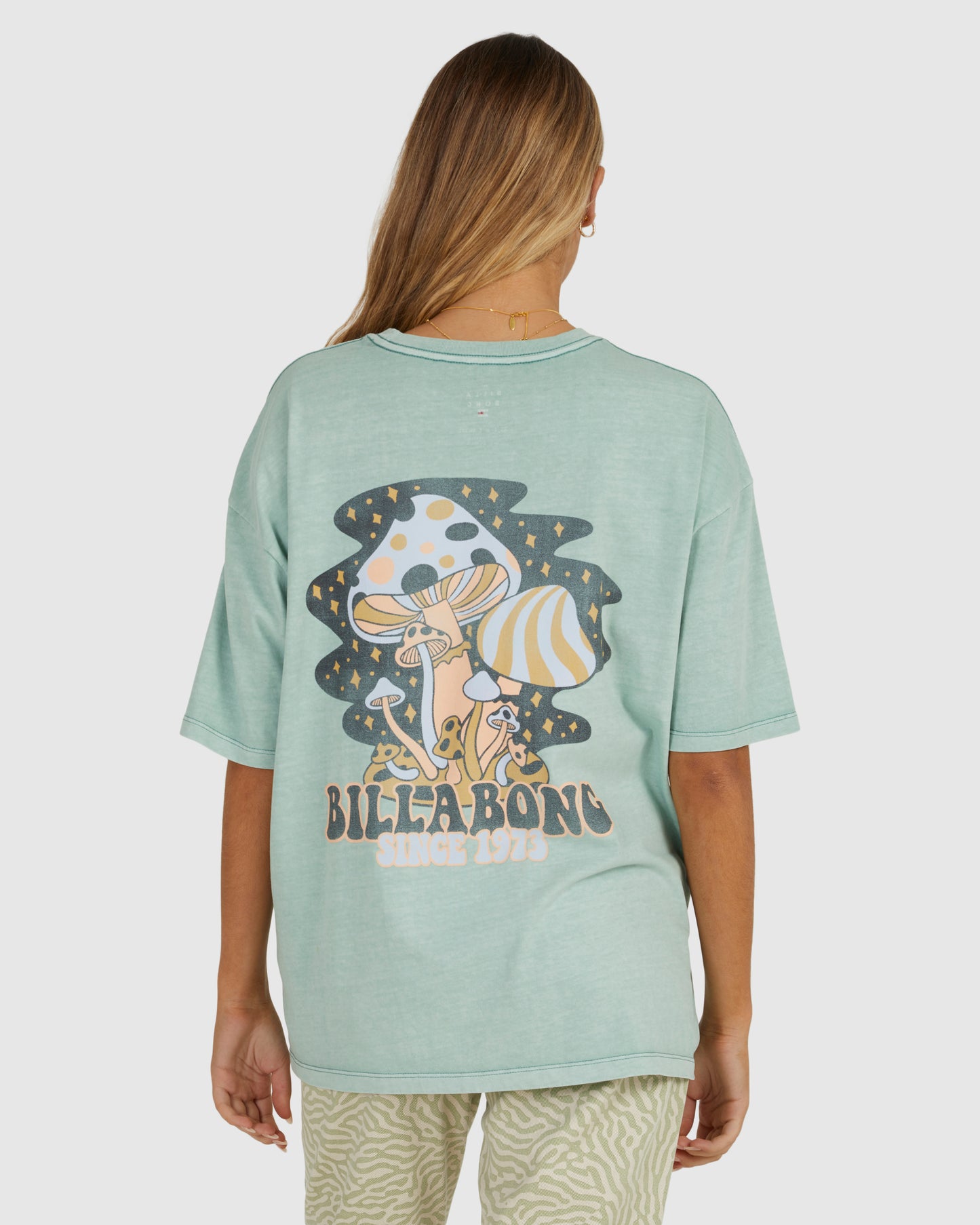 Womens Mushy Moments Oversized T-Shirt - Billabong Malaysia
