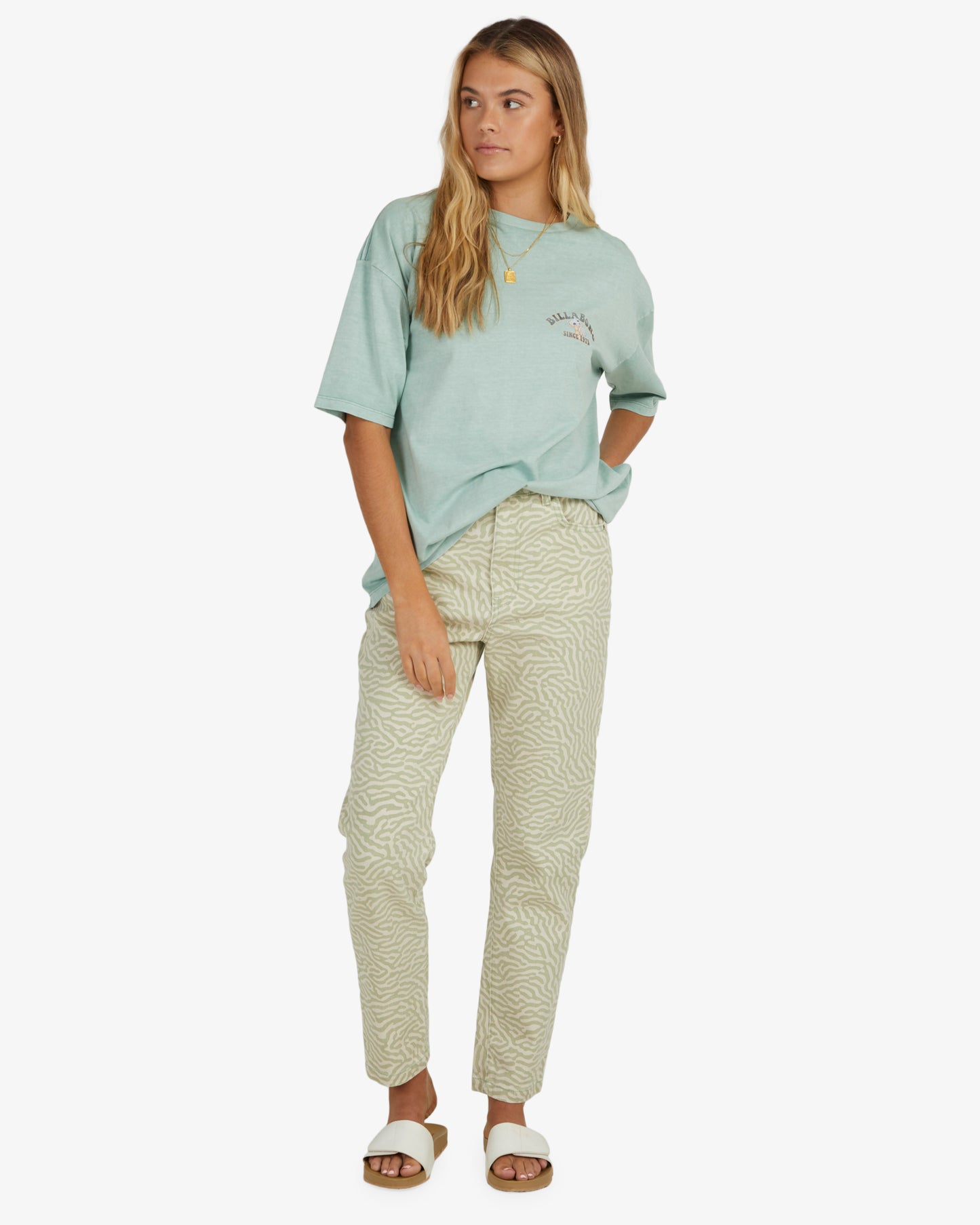 Womens Mushy Moments Oversized T-Shirt - Billabong Malaysia