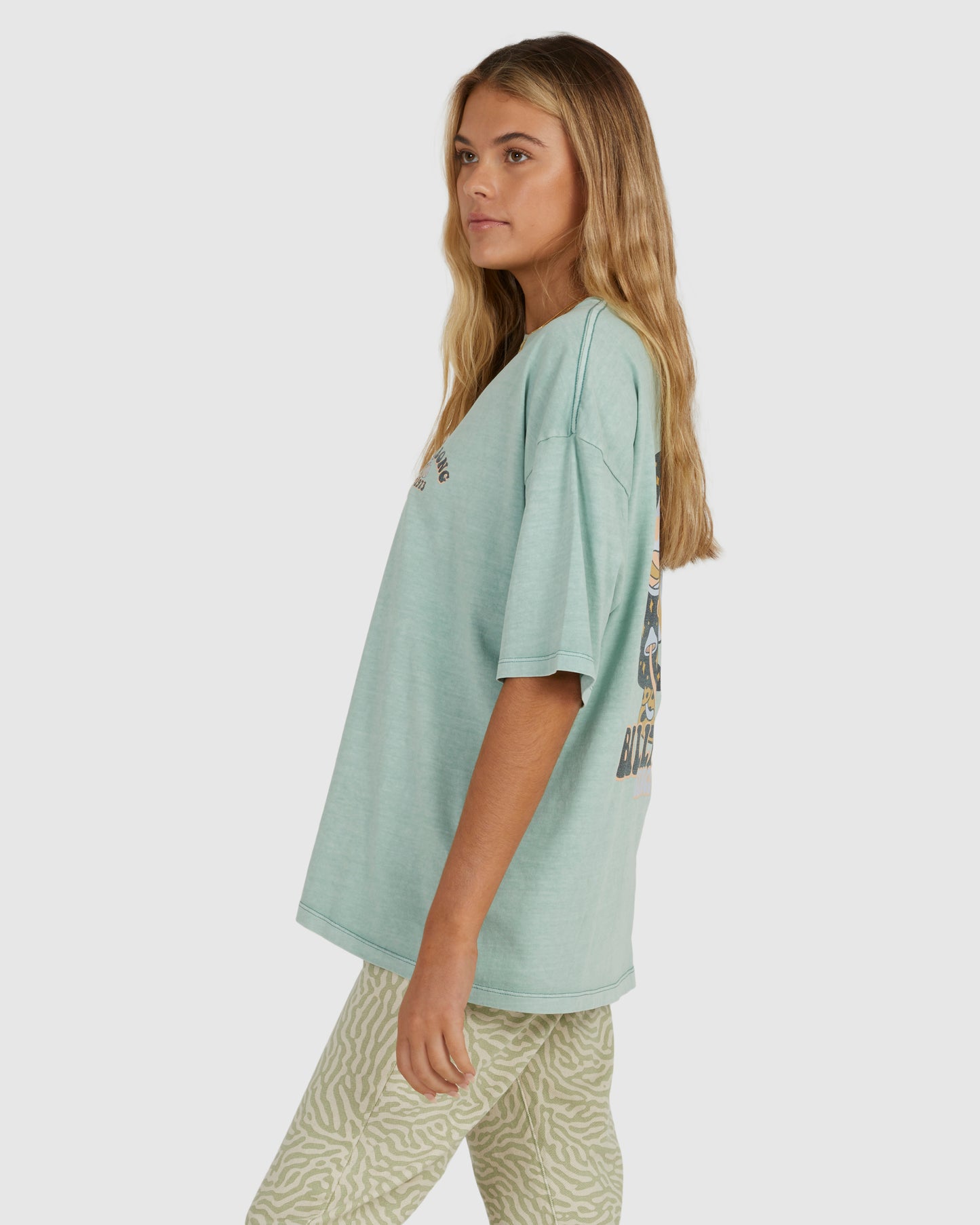 Womens Mushy Moments Oversized T-Shirt - Billabong Malaysia