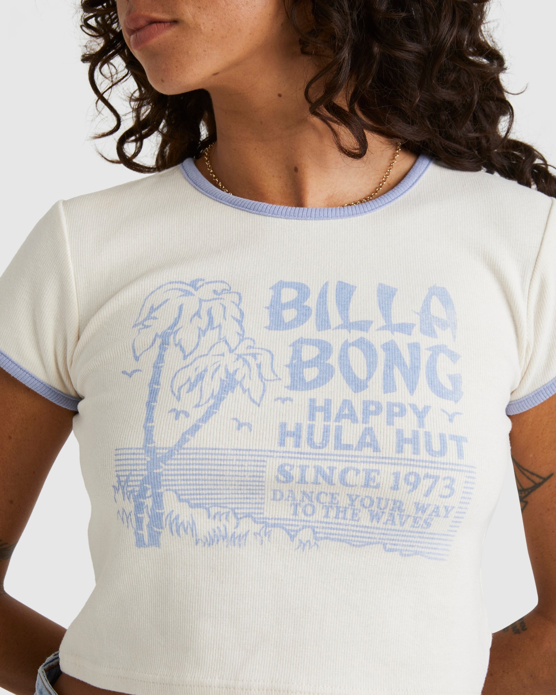 Womens Hula Girl Baby Fitted T-Shirt - Billabong Malaysia
