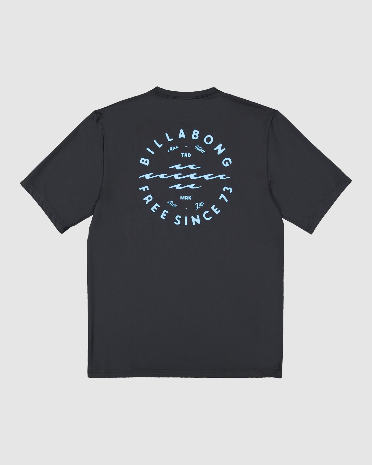 Mens Big Wave Daz Upf 50 Short Sleeve Rashguard - Billabong Malaysia