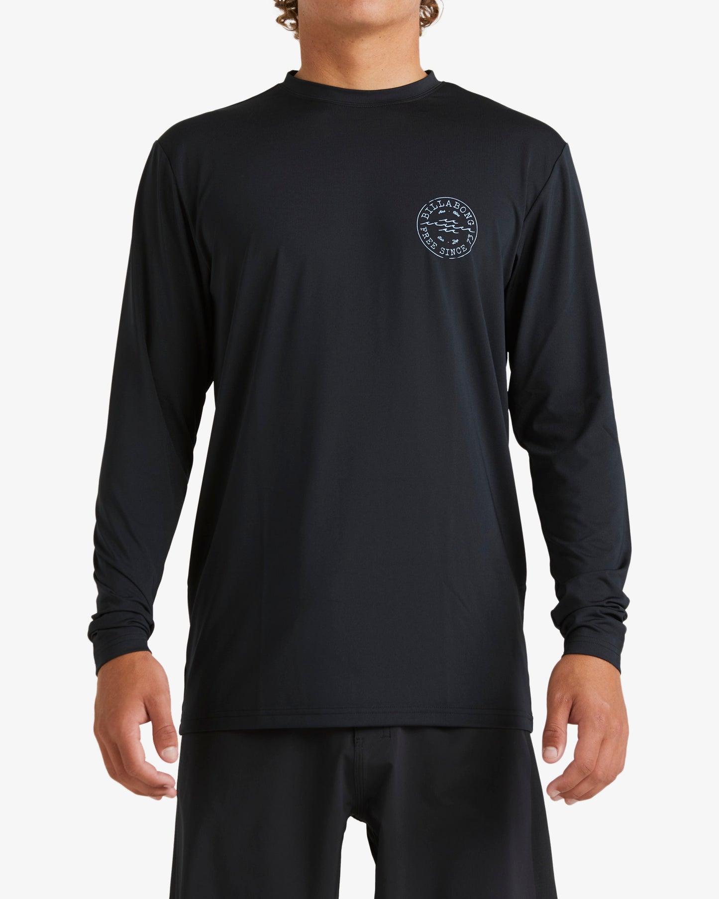 Mens Big Wave Daz Long Sleeve Upf 50 Rashguard - Billabong Malaysia