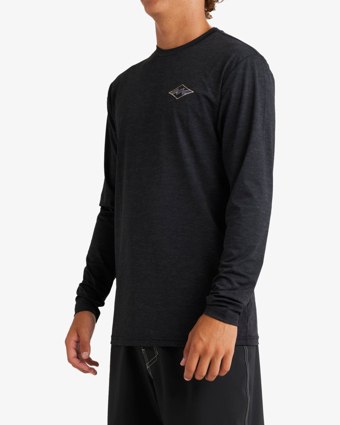Mens Diamond Shoreline Rash Vest - Billabong Malaysia