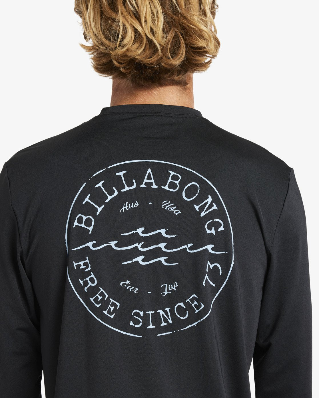 Mens Big Wave Daz Long Sleeve Rash Vest - Billabong Malaysia
