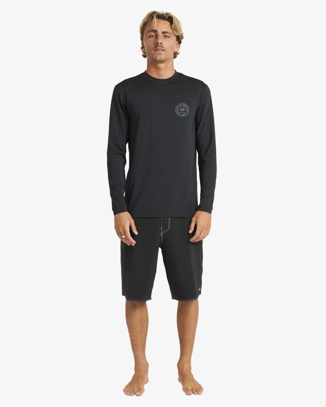Mens Big Wave Daz Long Sleeve Rash Vest - Billabong Malaysia