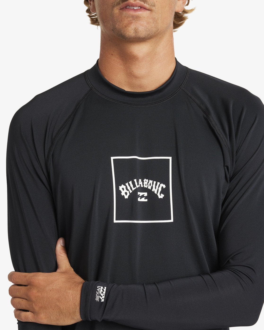 Mens Boxed Arch Long Sleeve Rash Vest - Billabong Malaysia