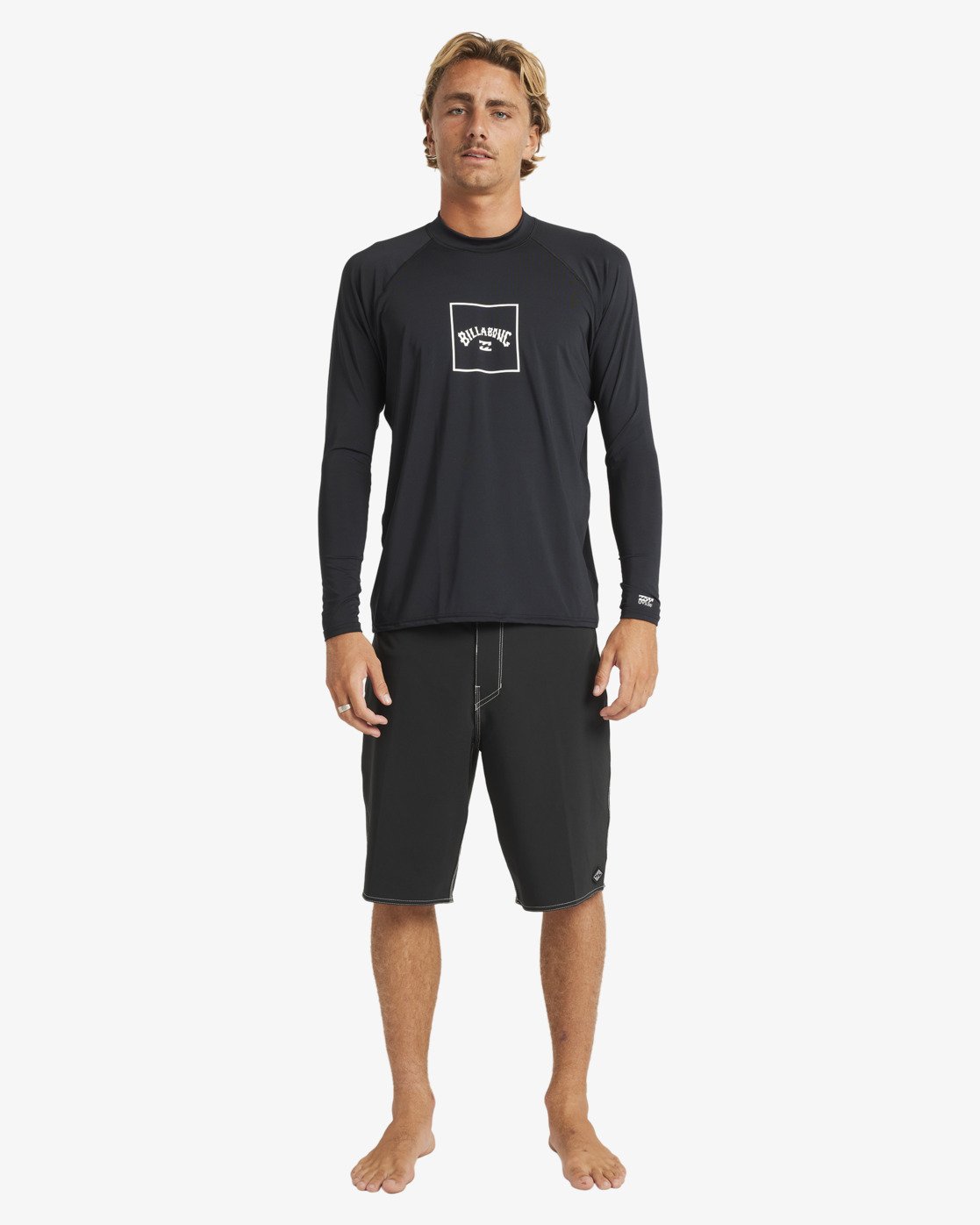 Mens Boxed Arch Long Sleeve Rash Vest - Billabong Malaysia