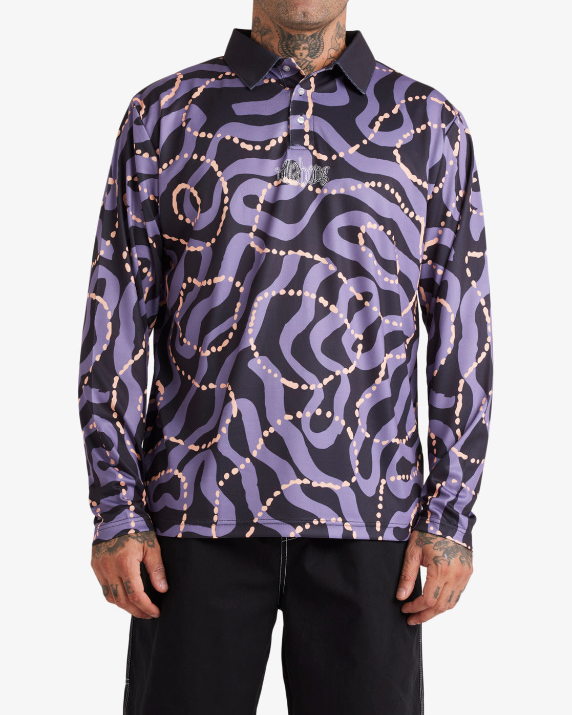 Mens Otis Mangrove Long Sleeve Fisho Surf Shirt - Billabong Malaysia