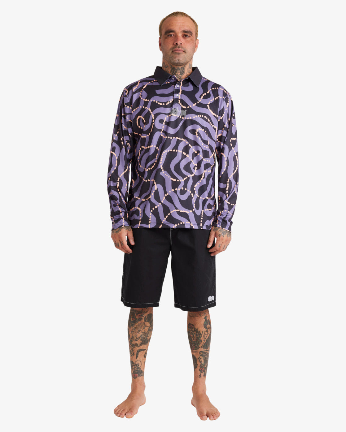 Mens Otis Mangrove Long Sleeve Fisho Surf Shirt - Billabong Malaysia
