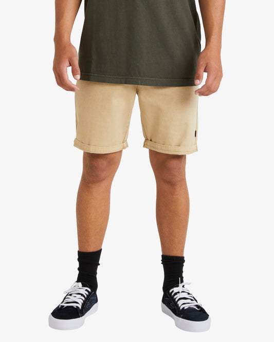 Mens Wave Wash Twill Shorts - Billabong Malaysia