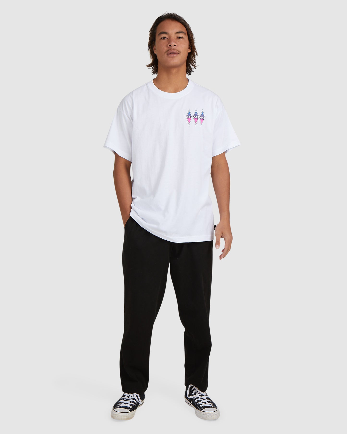 Mens Diamond Wave Short Sleeve T-Shirt - Billabong Malaysia