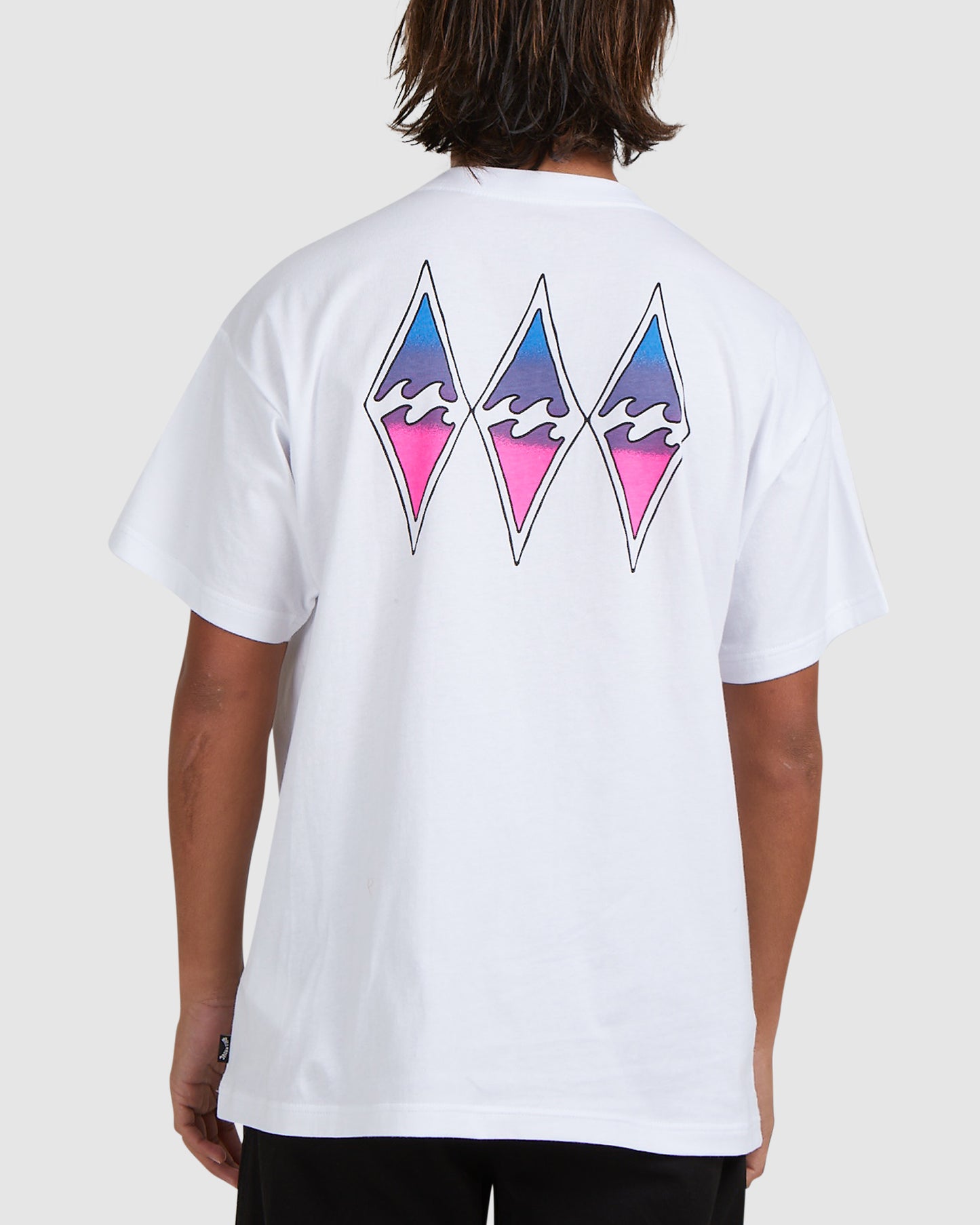 Mens Diamond Wave Short Sleeve T-Shirt - Billabong Malaysia