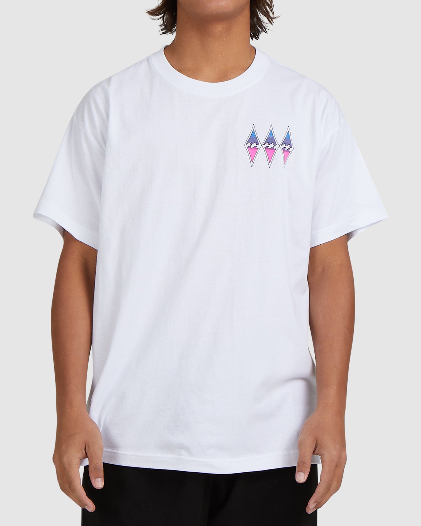 Mens Diamond Wave Short Sleeve T-Shirt - Billabong Malaysia