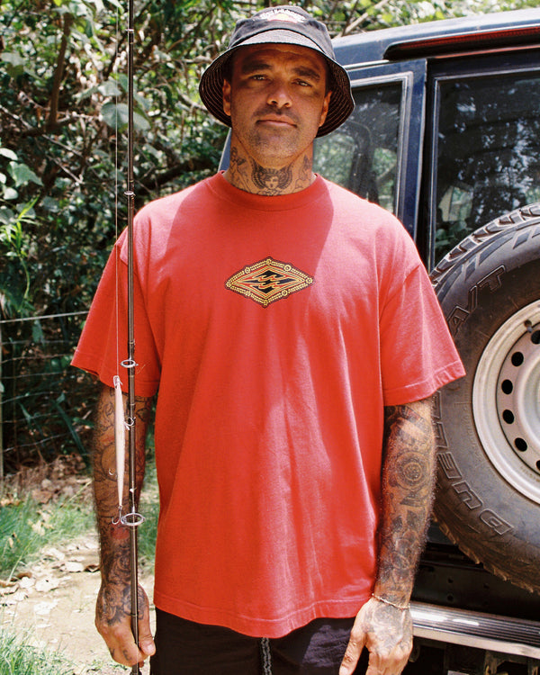 Mens Otis Diamond T-Shirt - Billabong Malaysia