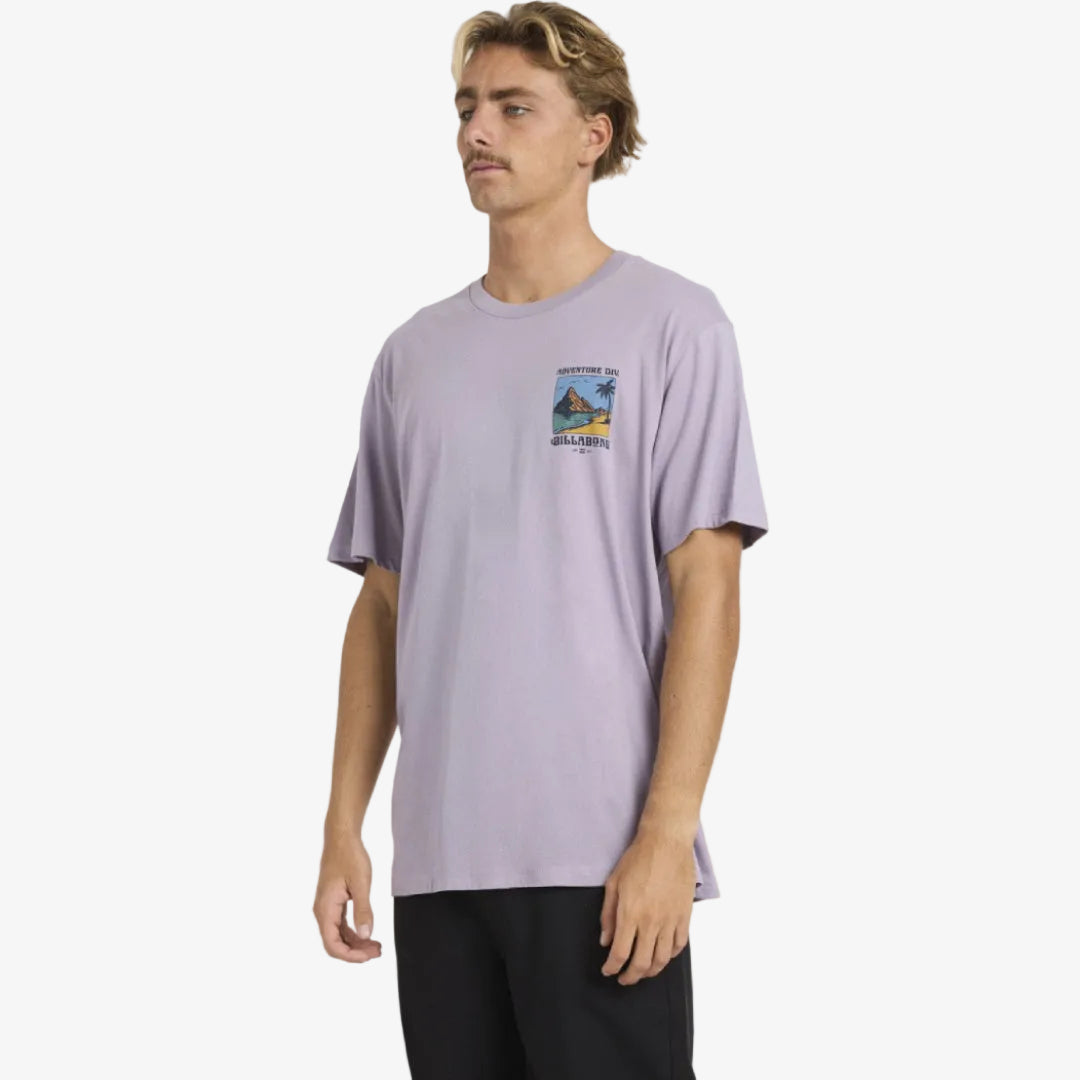 Mens Post Cards A/DIV Premium T-Shirt - Billabong Malaysia