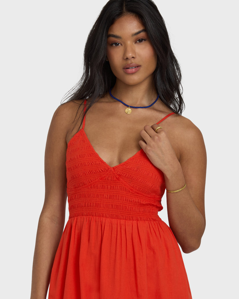 Such A Trip Midi Dress - Billabong Malaysia