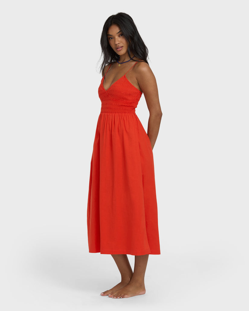 Such A Trip Midi Dress - Billabong Malaysia