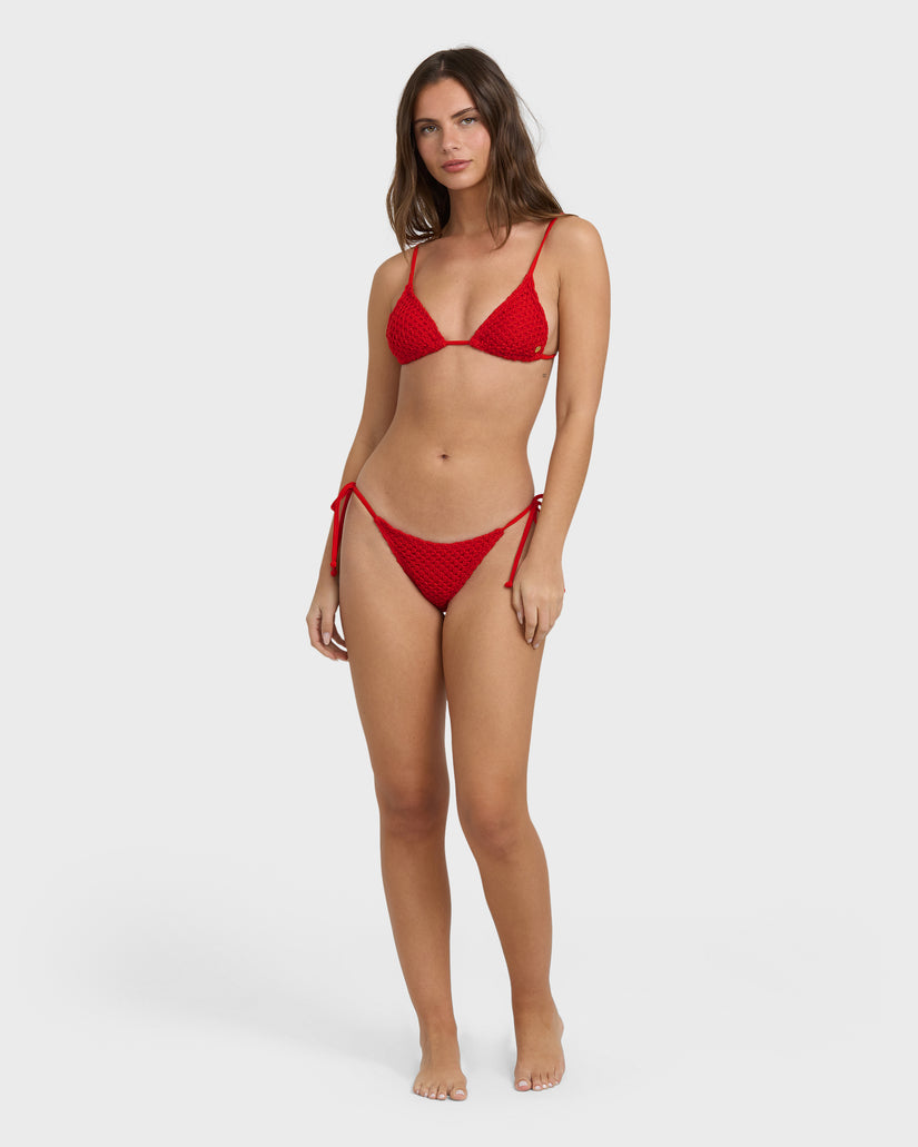 Womens Twisted Tides Tie-side Hike Bikini Bottom - Billabong Malaysia