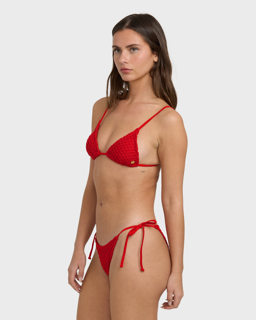 Womens Twisted Tides Tie-side Hike Bikini Bottom - Billabong Malaysia