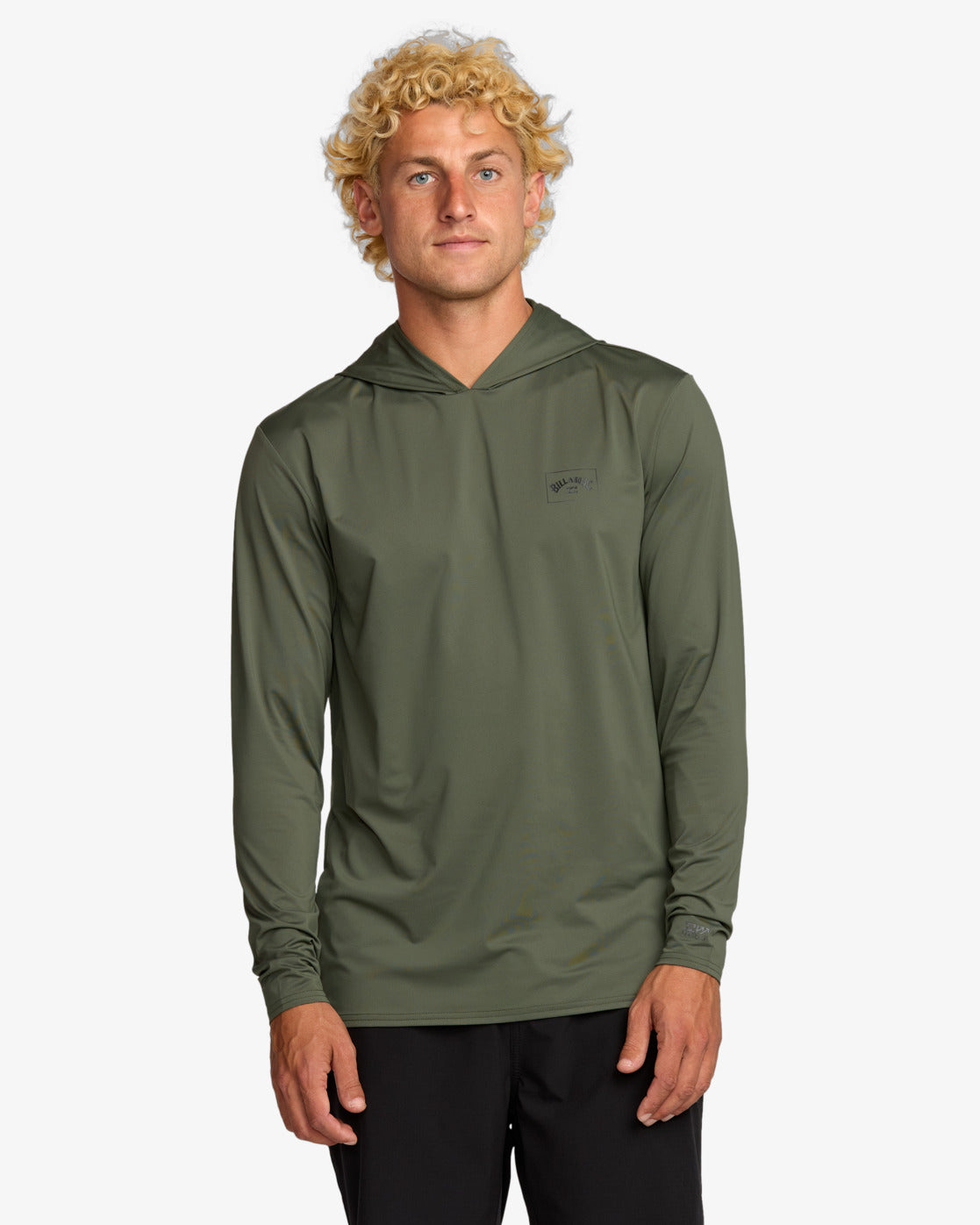 Mens Arch Mesh Long Sleeve Hoodie Rash Vest - Billabong Malaysia