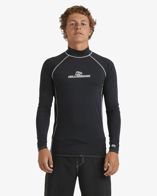 Mens Jimmy Contrast Long Sleeve Rash Vest - Billabong Malaysia