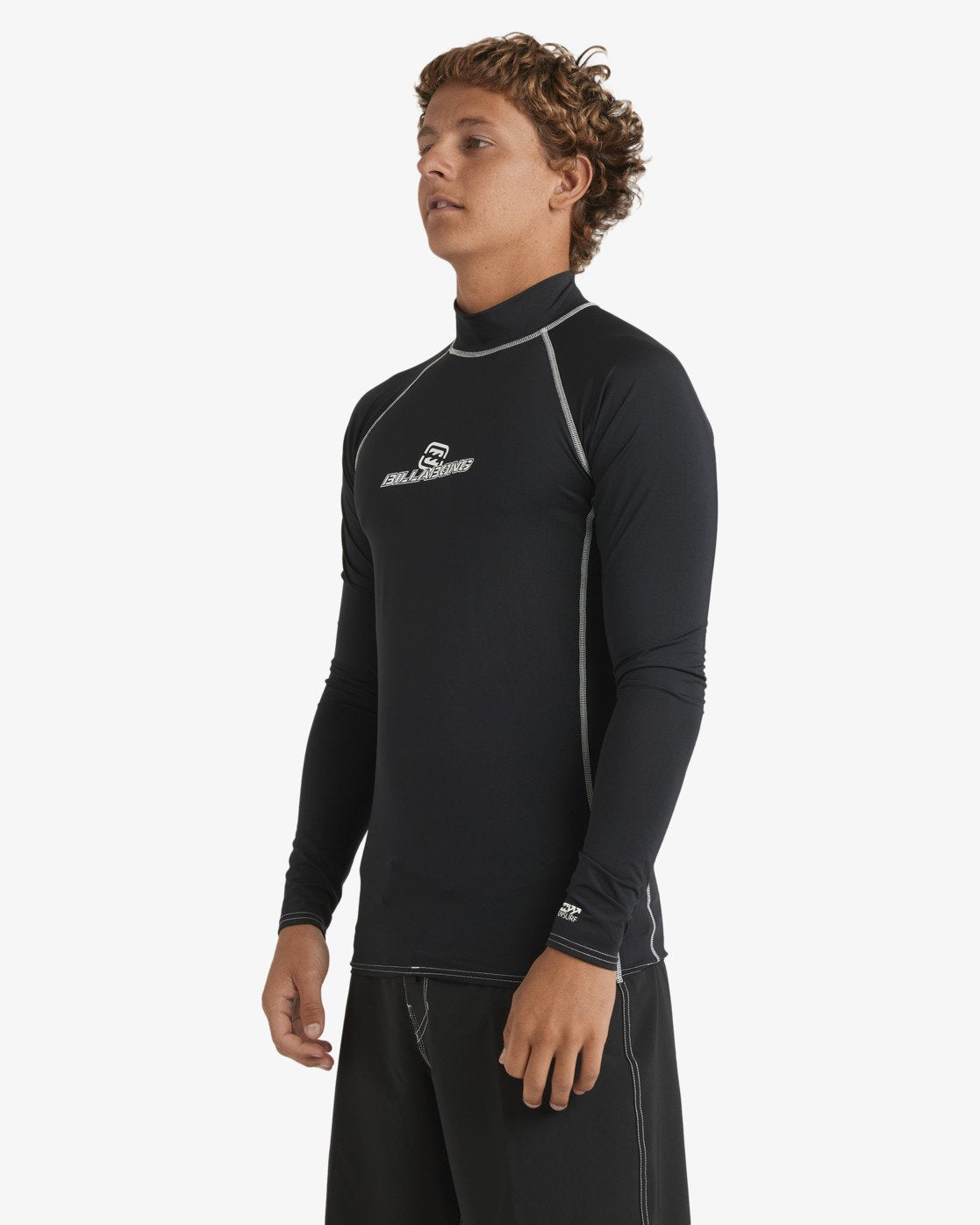 Mens Jimmy Contrast Long Sleeve Rash Vest - Billabong Malaysia