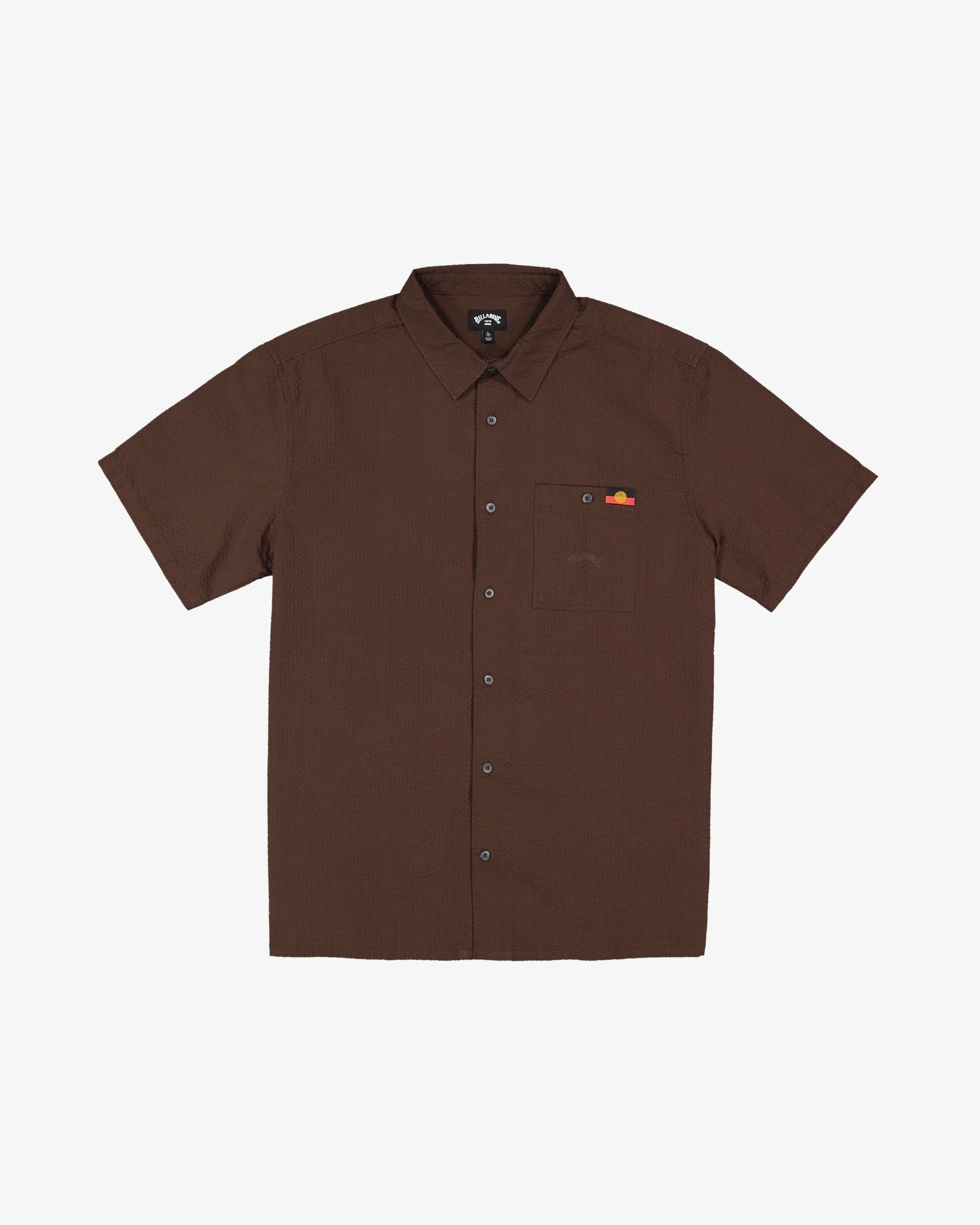 Mens Otis Flag Woven Shirt - Billabong Malaysia
