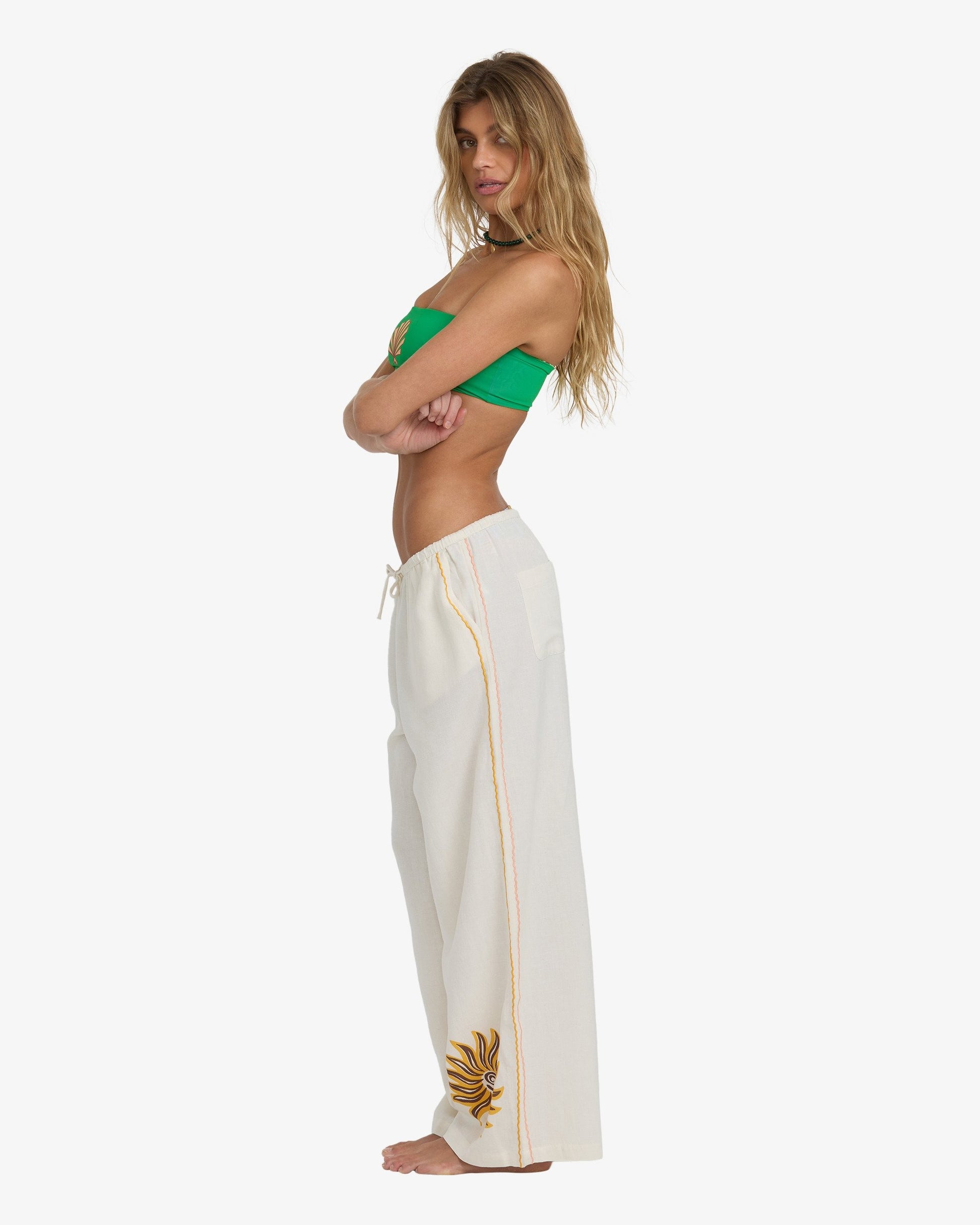 Womens Wave Haze Elastic Pants - Billabong Malaysia