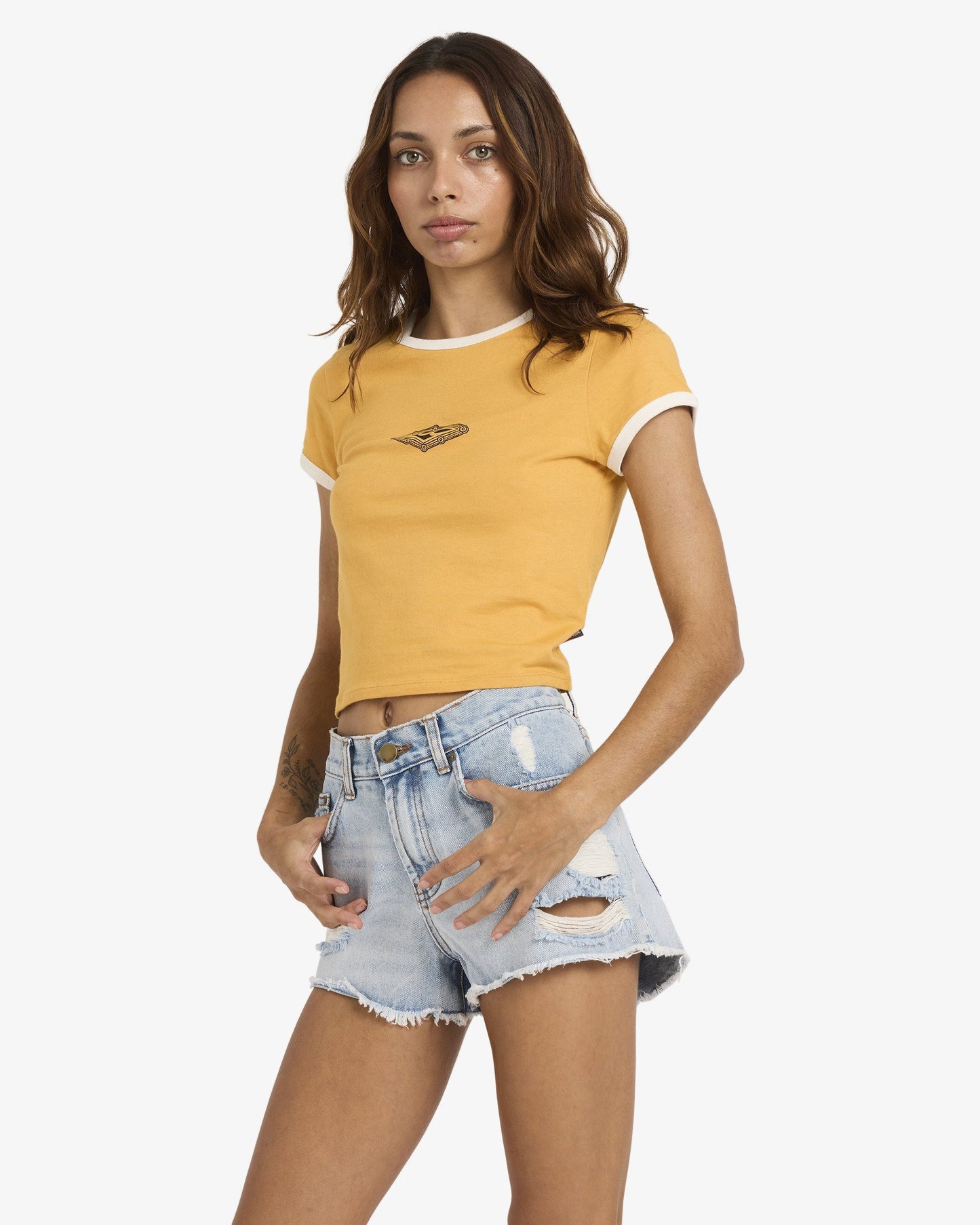 Womens Otis Diamond T-Shirt - Billabong Malaysia