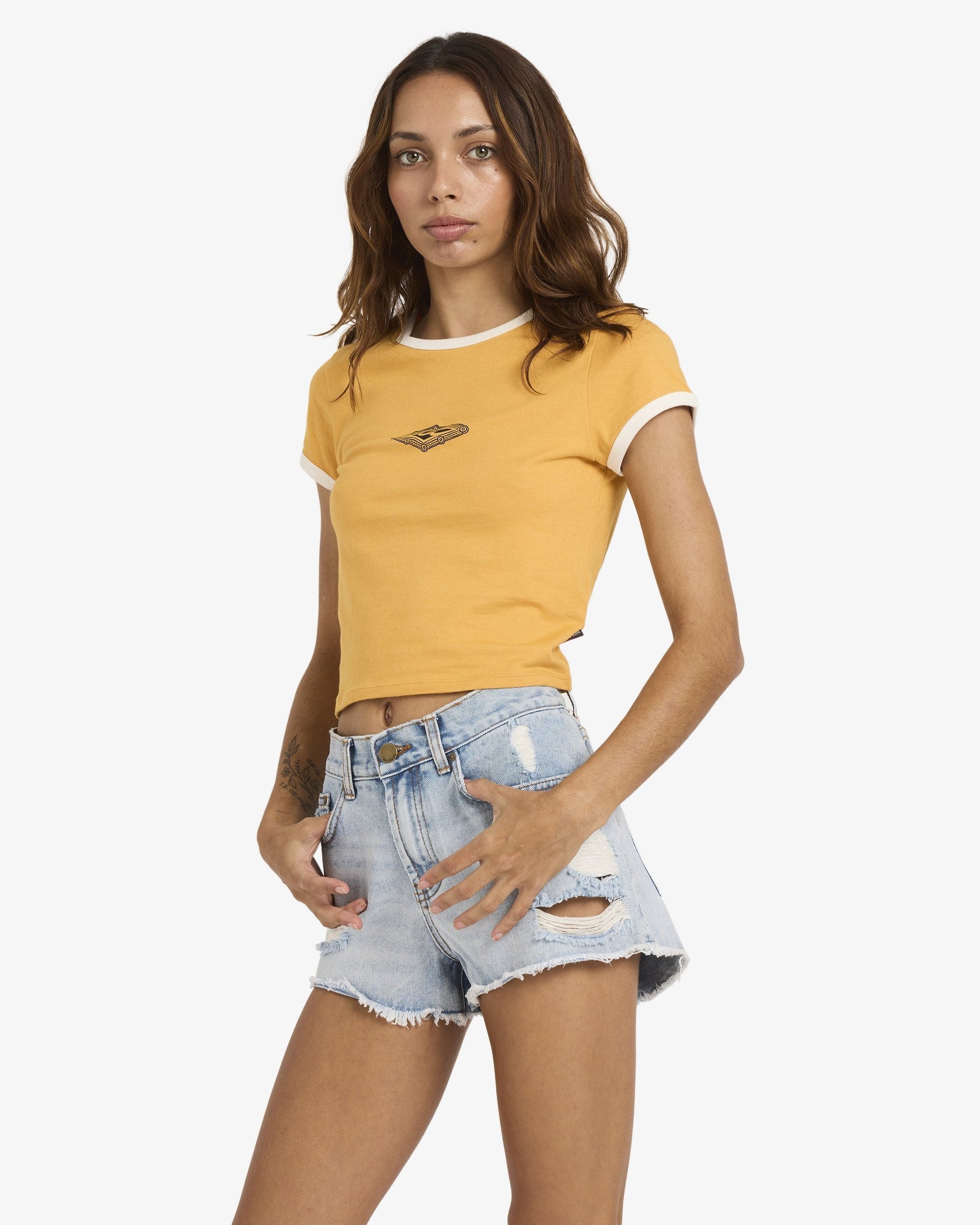 Womens Otis Diamond T-Shirt - Billabong Malaysia