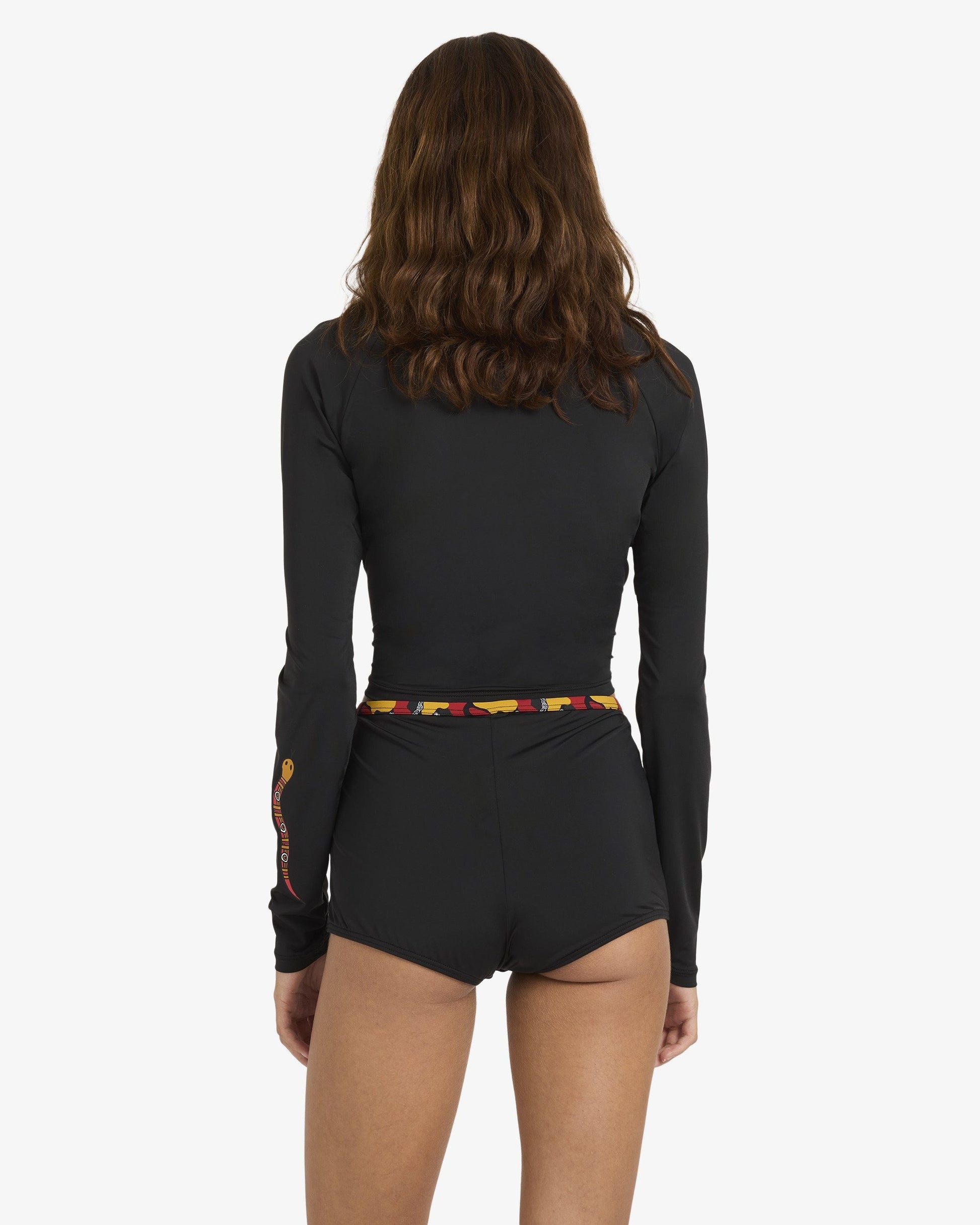 Womens Otis Arch Cropped Long Sleeve Rashguard - Billabong Malaysia