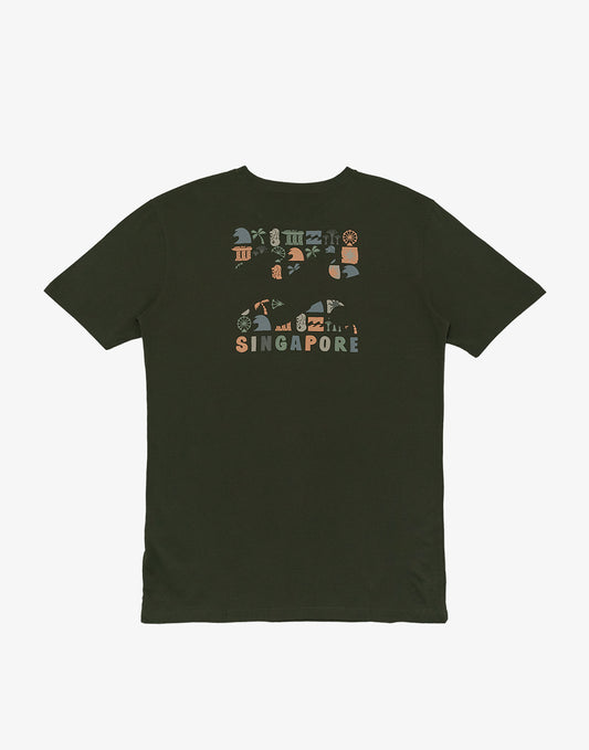 Mens Singapore Wave Short Sleeve T-Shirt - Billabong Malaysia
