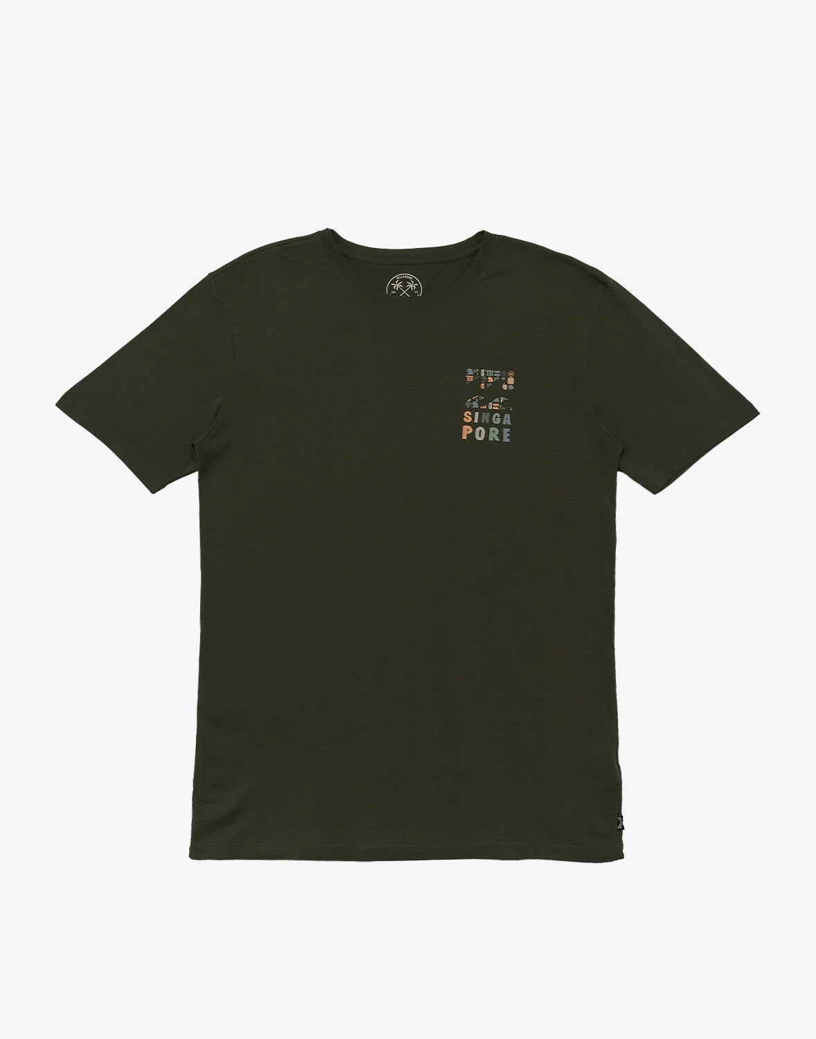 Mens Singapore Wave Short Sleeve T-Shirt - Billabong Malaysia