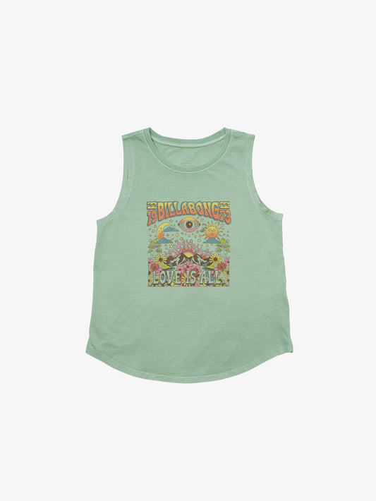 Womens You're A Peach Muscle Tank - Billabong Malaysia