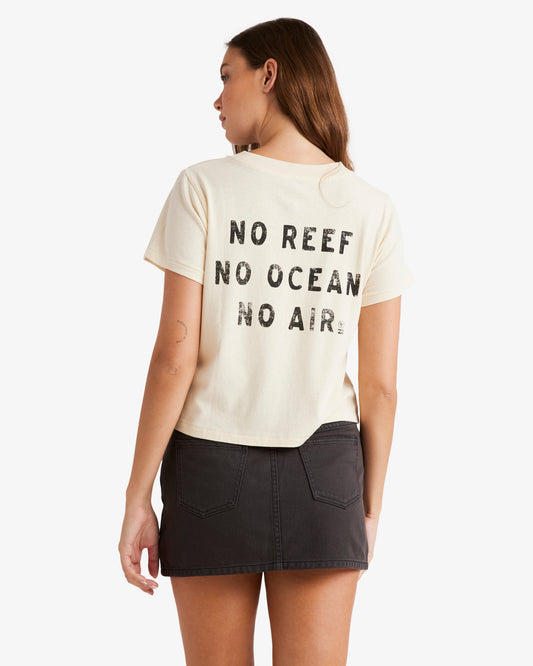 Womens Coral Gardener Shrunken T-Shirt - Billabong Malaysia