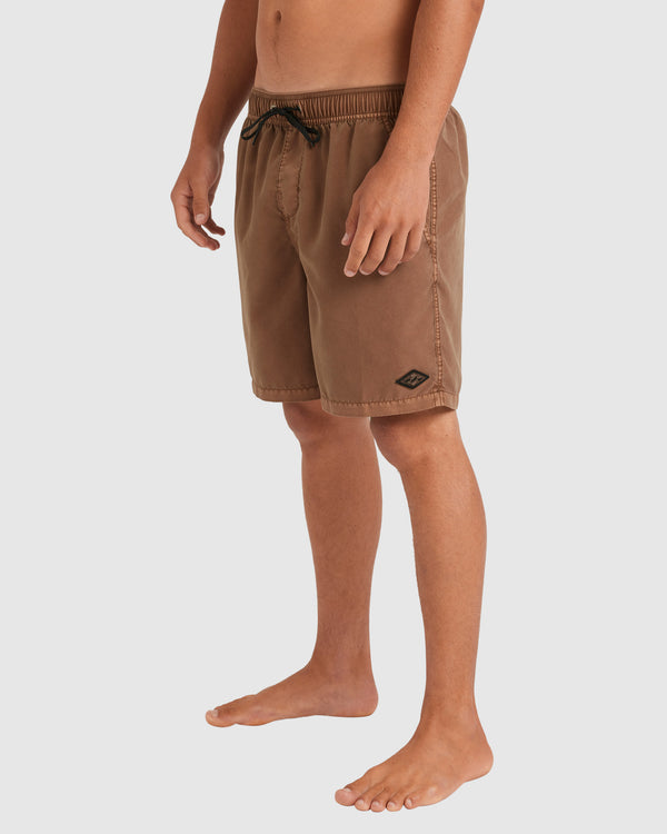 Mens All Day Overdye Layback 17" Boardshorts - Billabong Malaysia