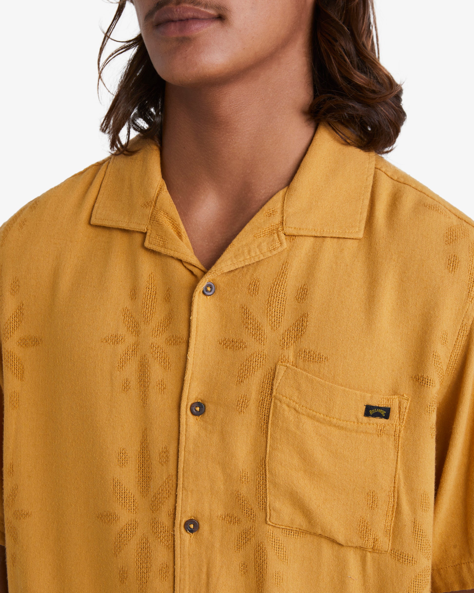 Mens Vacay Jacquard Short Sleeve Shirt - Billabong Malaysia
