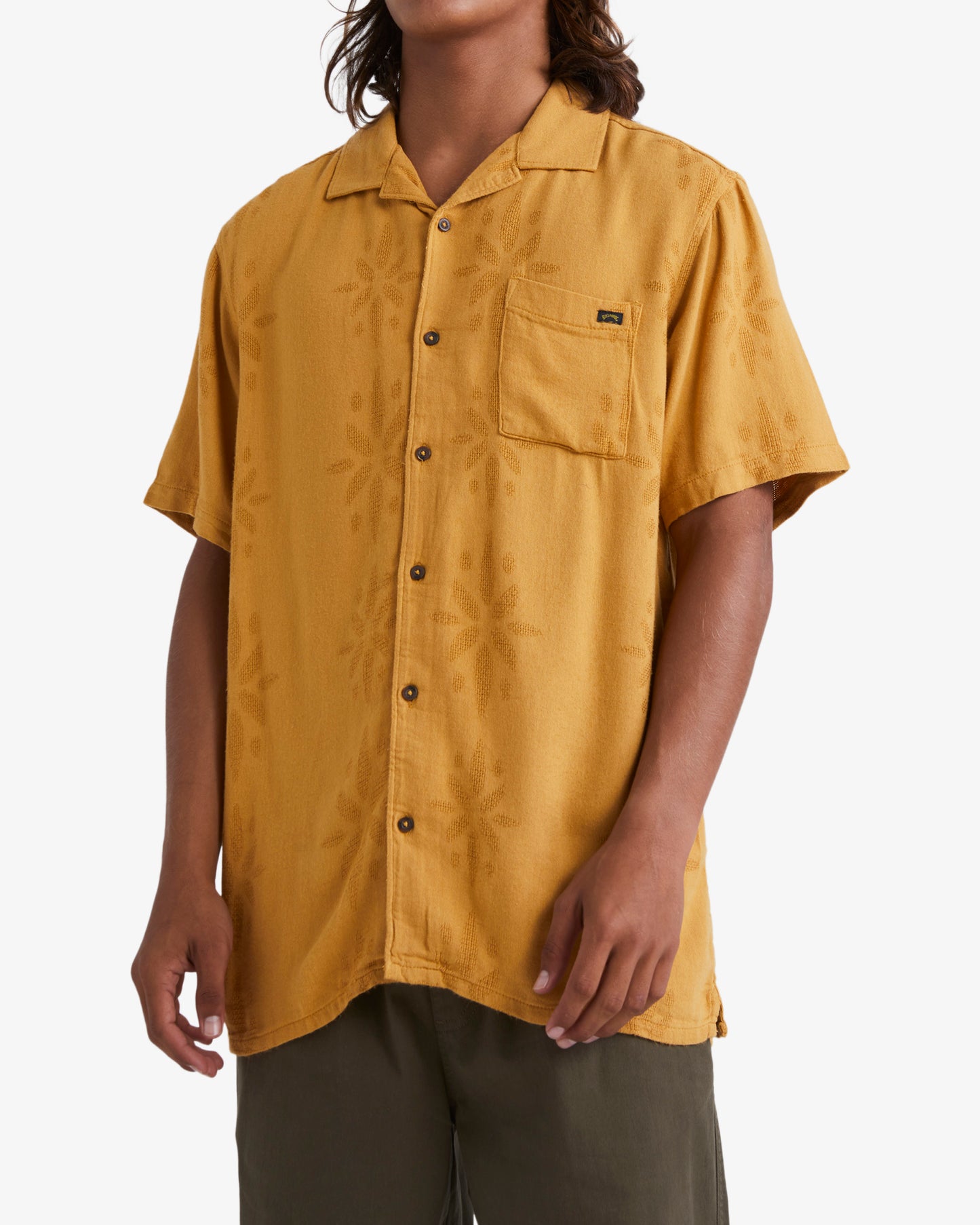 Mens Vacay Jacquard Short Sleeve Shirt - Billabong Malaysia