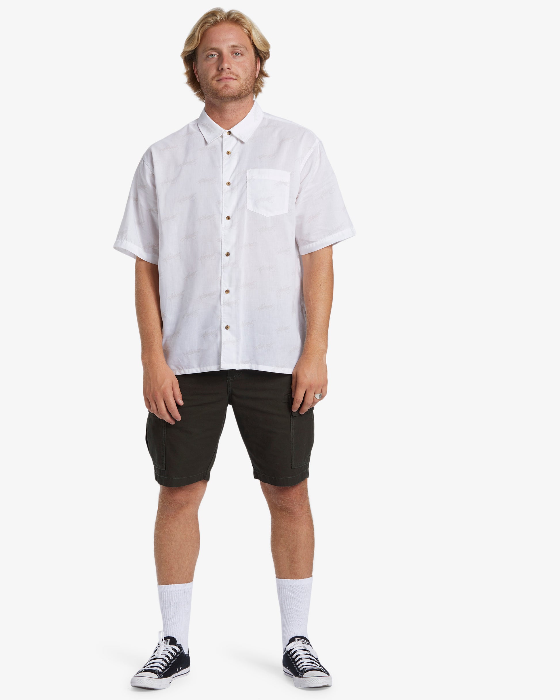 Mens Script Short Sleeves Shirt - Billabong Malaysia