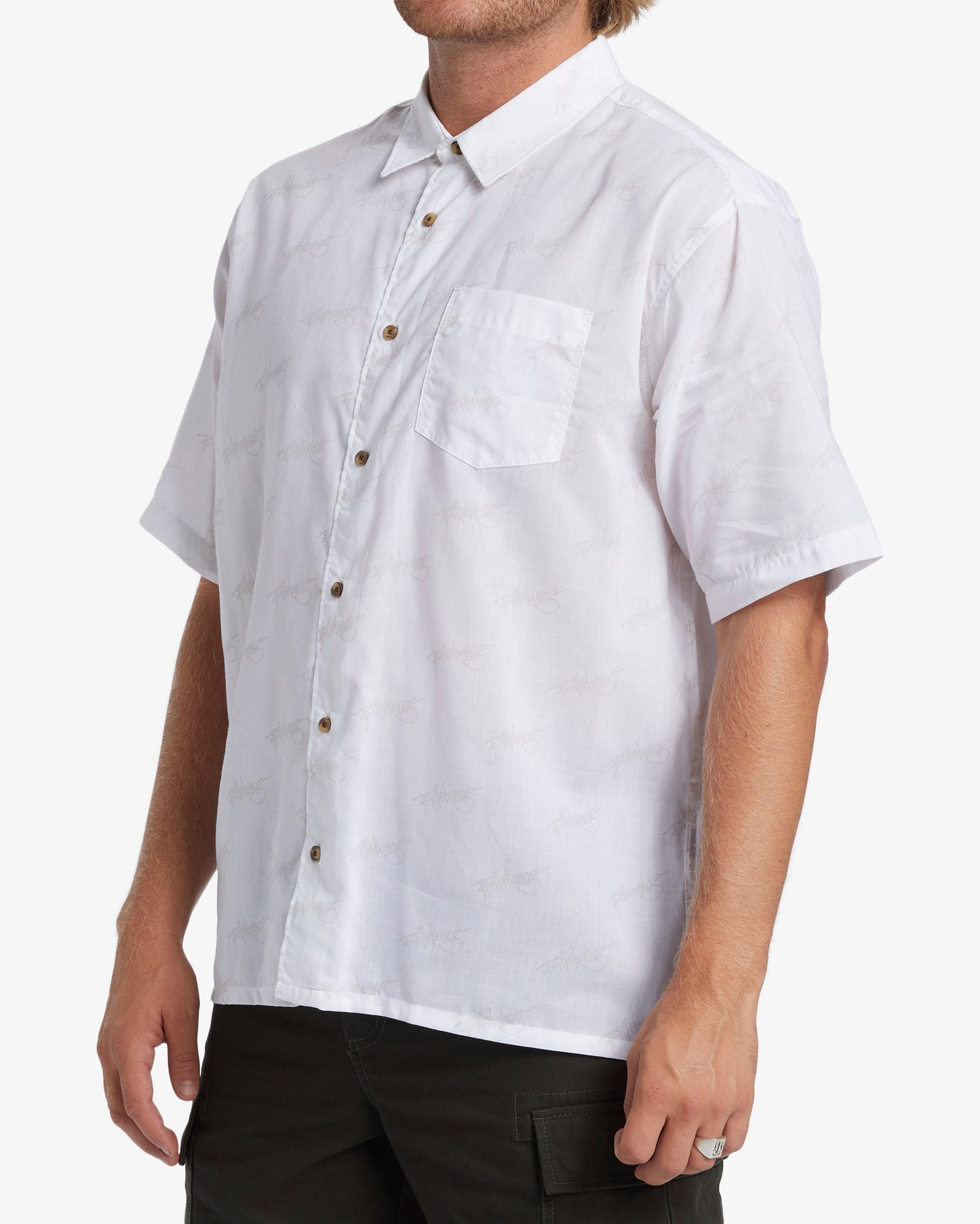 Mens Script Short Sleeves Shirt - Billabong Malaysia