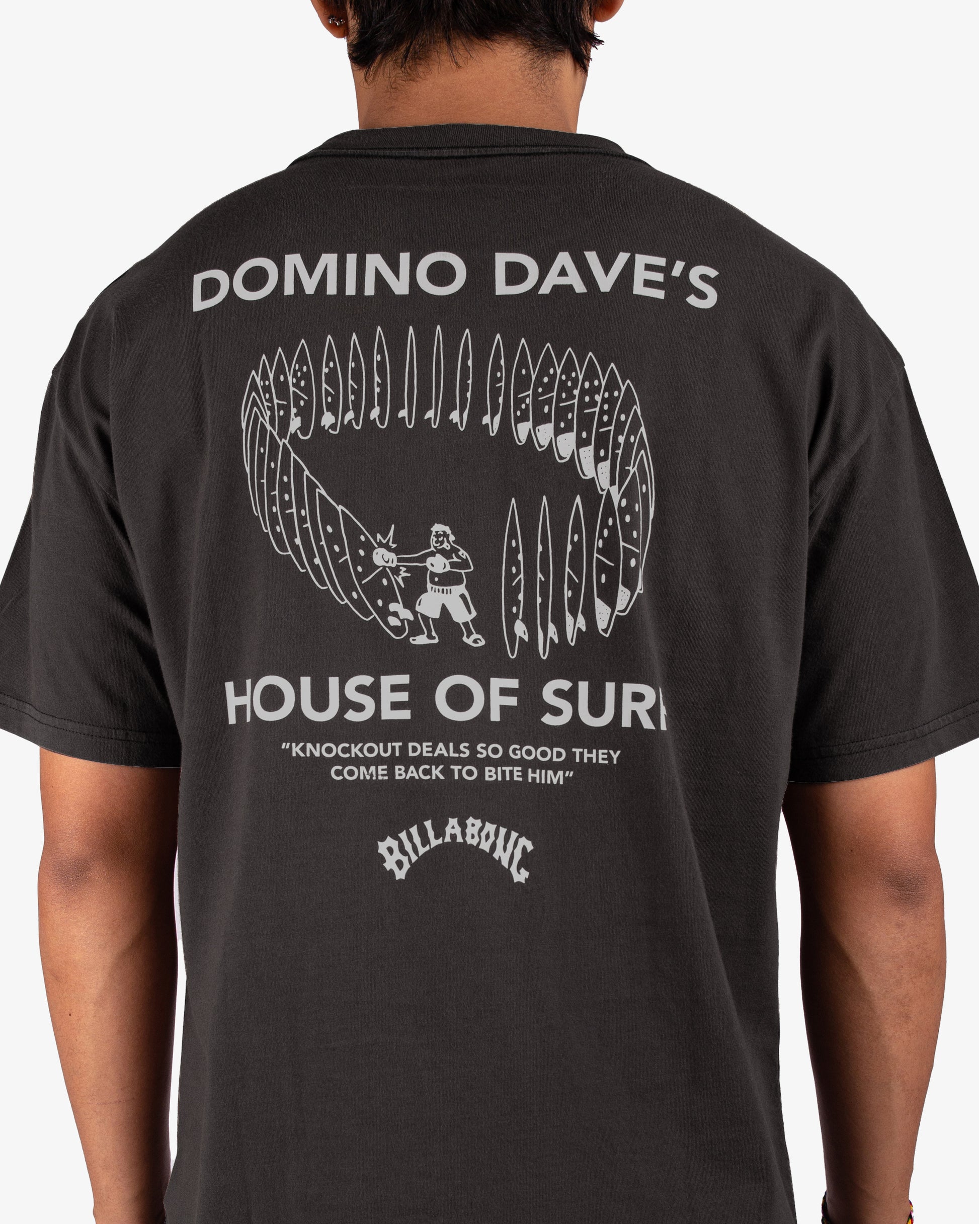 Mens Domino Dave OG T-Shirt - Billabong Malaysia