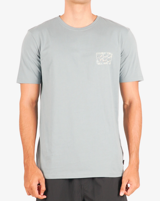 Mens Crayon Wave Regular T-Shirt - Billabong Malaysia